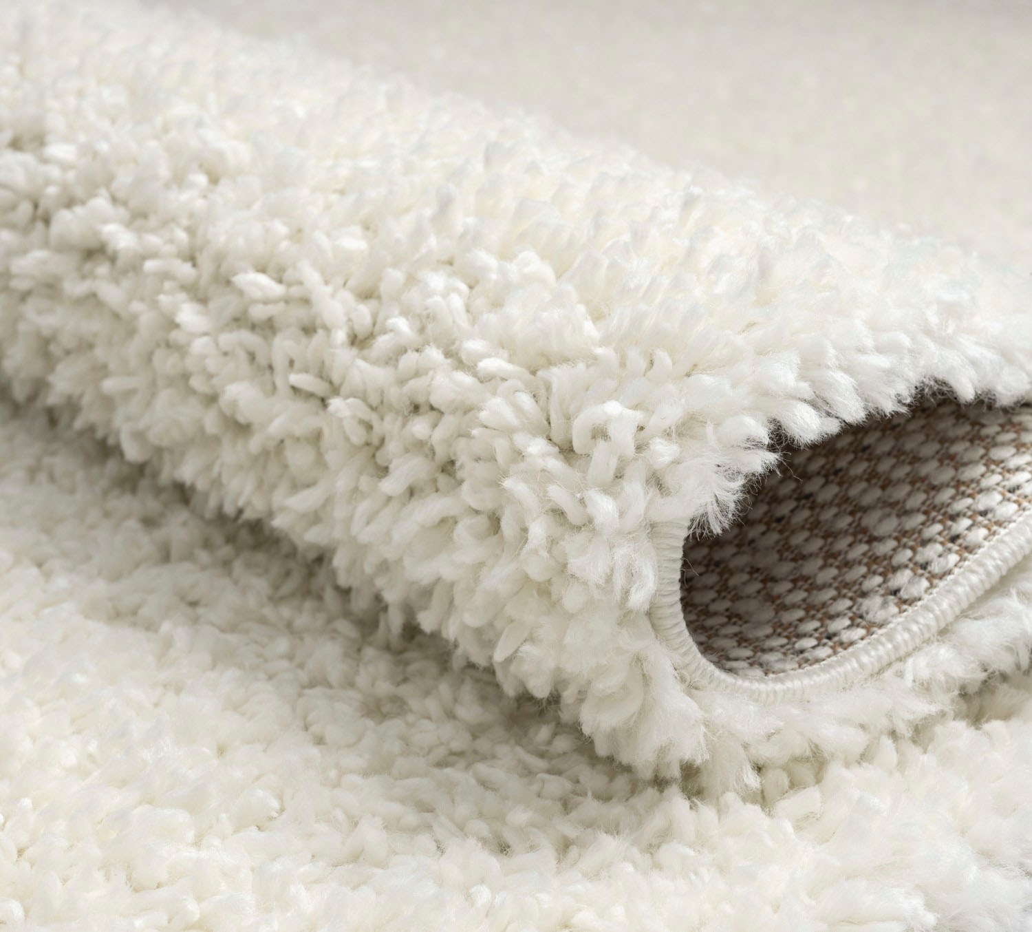 GOODproduct Hochflor-Bettumrandung »Banji« Höhe 37 mm 3 tlg. Uni Farben, weich und flauschig, auch als Läufer & in rund erhältlich