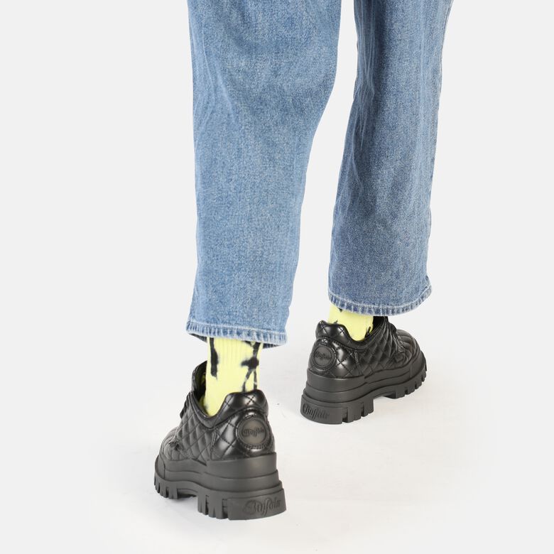 Aspha CLS Laceup LO Baskets basses vegan, noir