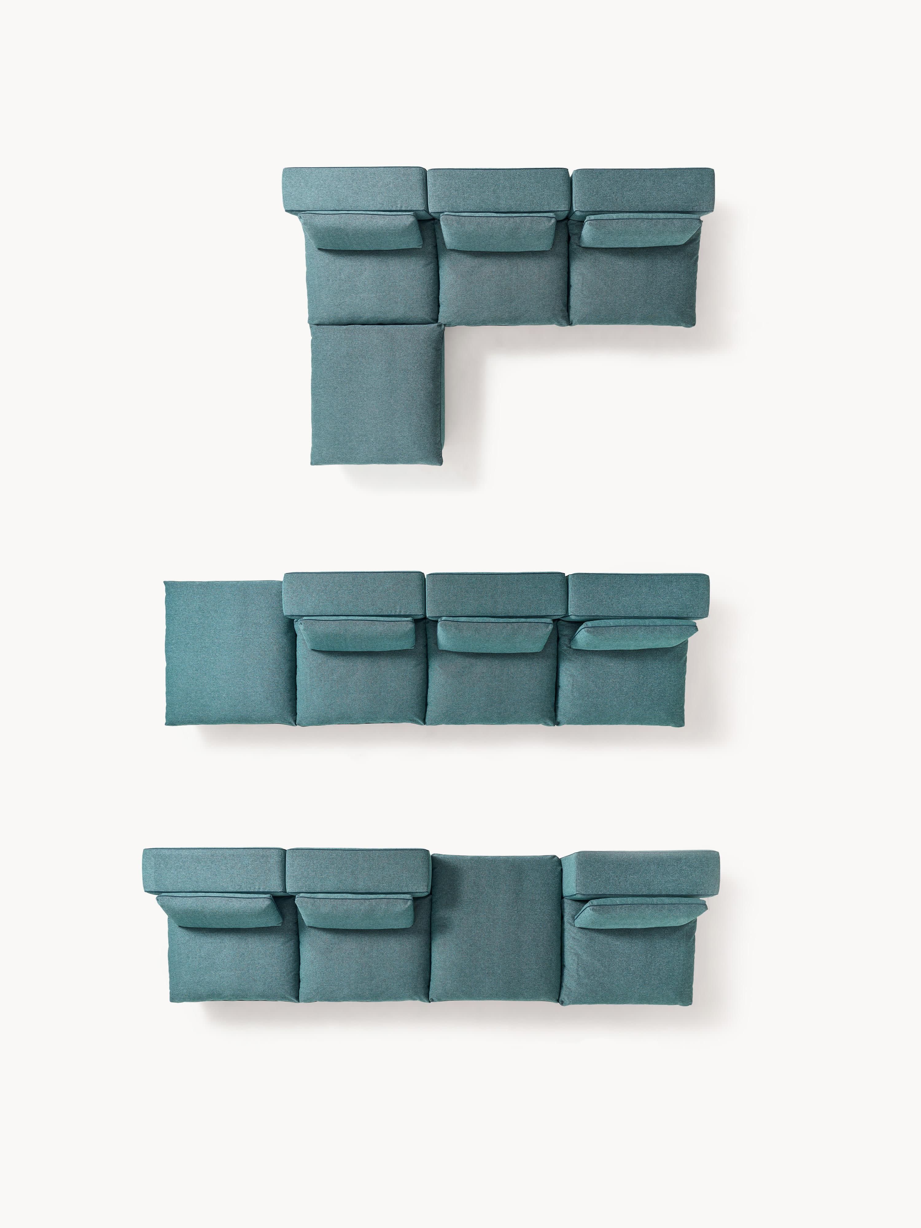 Modulaire bank Felix met poef (links/rechts)