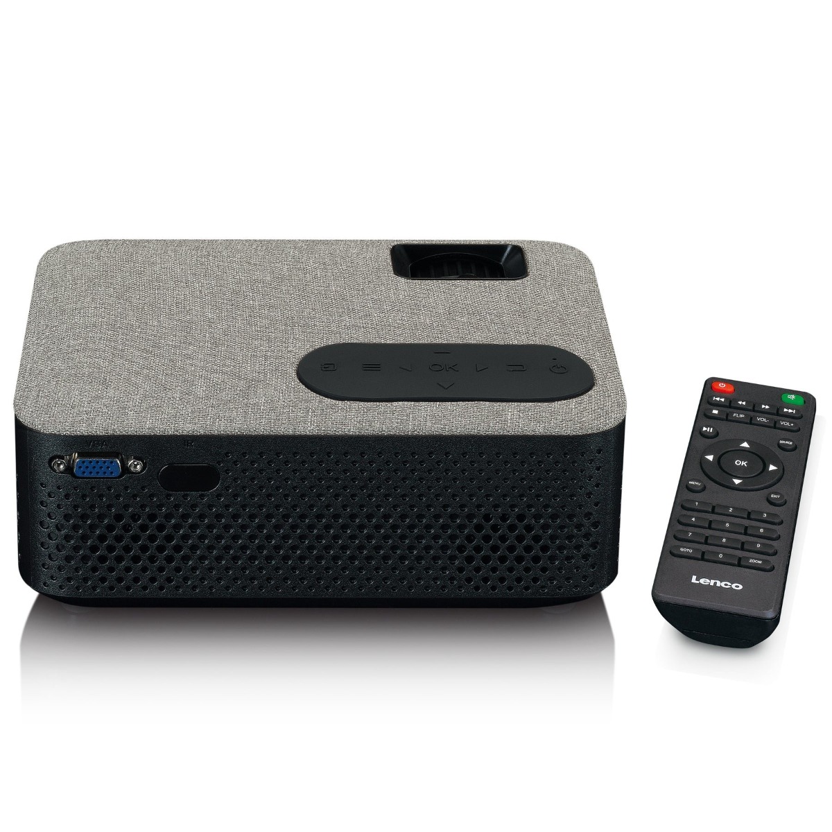 Lenco LPJ-700BKGY Projector met bluetooth