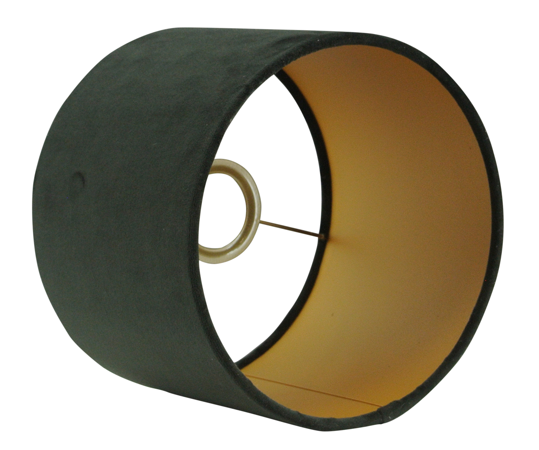 Lampenkap San Remo velours (Zwart) Lampenkap San Remo zwart velours 20x20x15cm