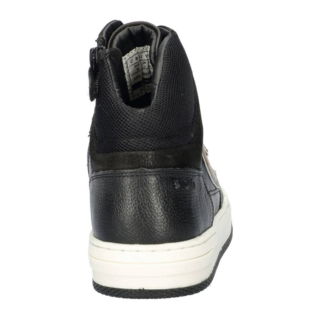 Cruyff Junior Trophy Highleren sneakers zwart