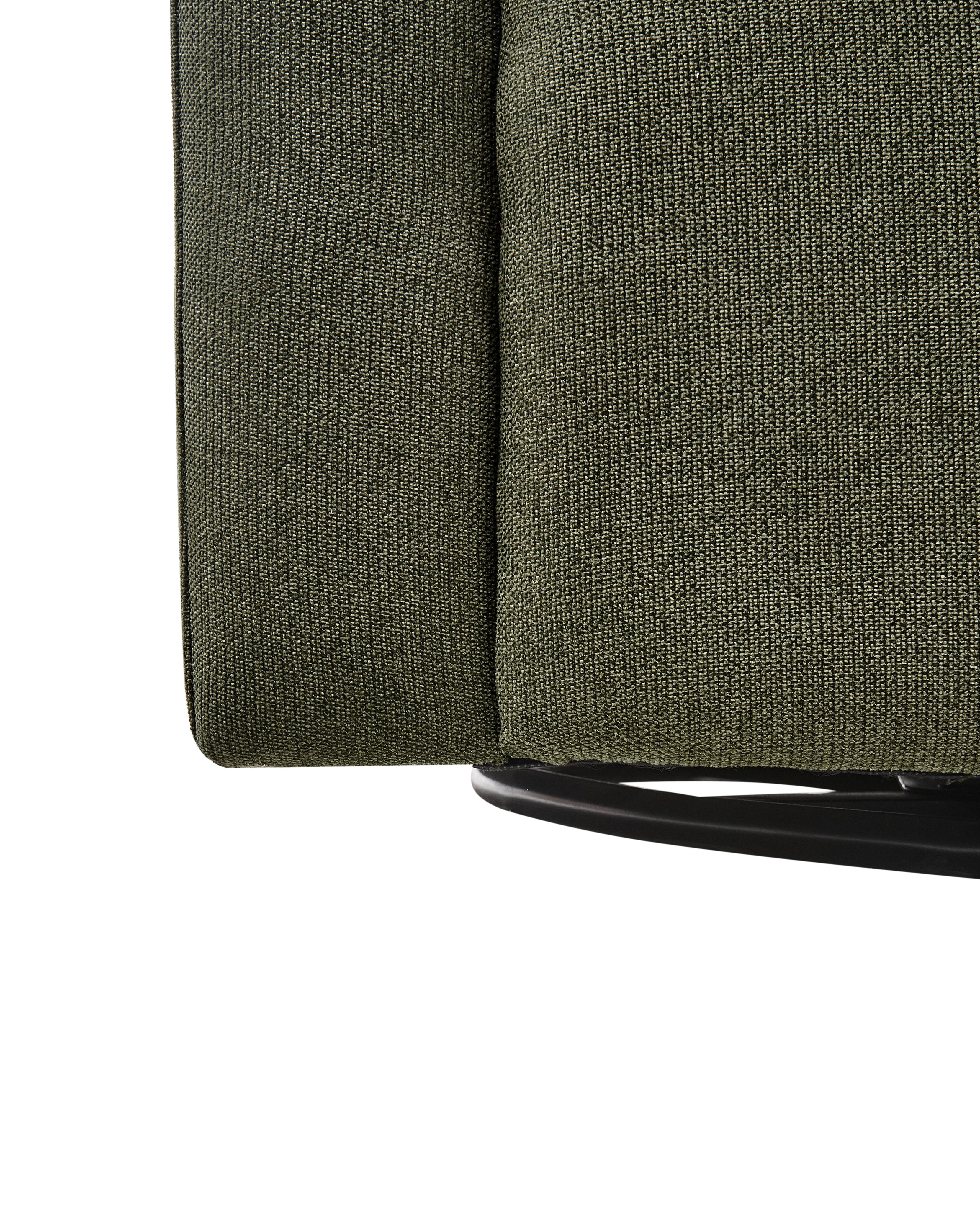 Draaifauteuil MAGNOR Stof Donkergroen