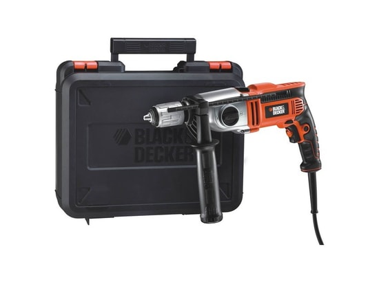 BLACK & DECKER - Perceuse à percussion KR1102K