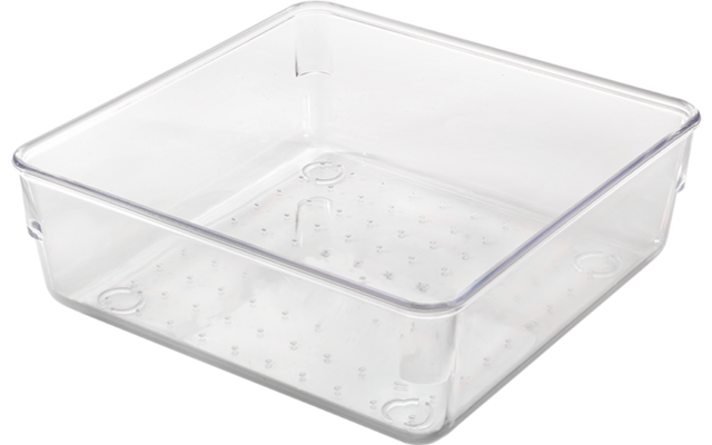 Metaltex Schubladen Organizer / Behälter stapelbar transparent