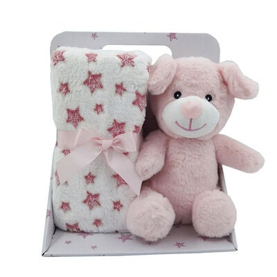 CarloBaby  Teppe Hund, Rosa