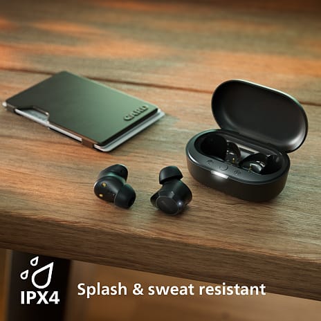 Philips TAT1209BK TWS trådløse in-ear høretelefoner - sort