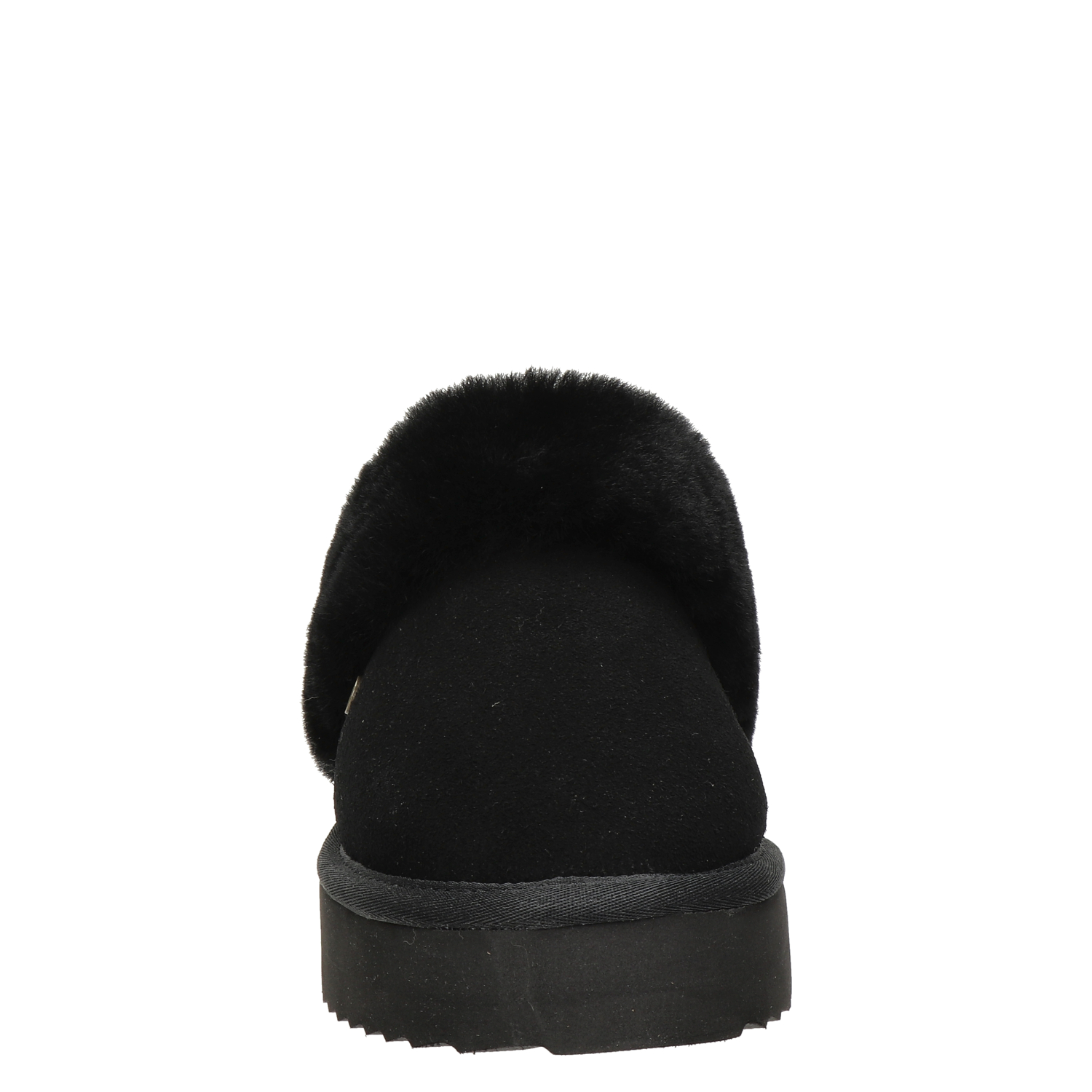Flurry Plateau dames pantoffel Warmbat Australia Zwart