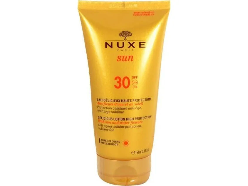 Nuxe Sun Delicious lotion High Protection SPF30 - Dame - 150 ml