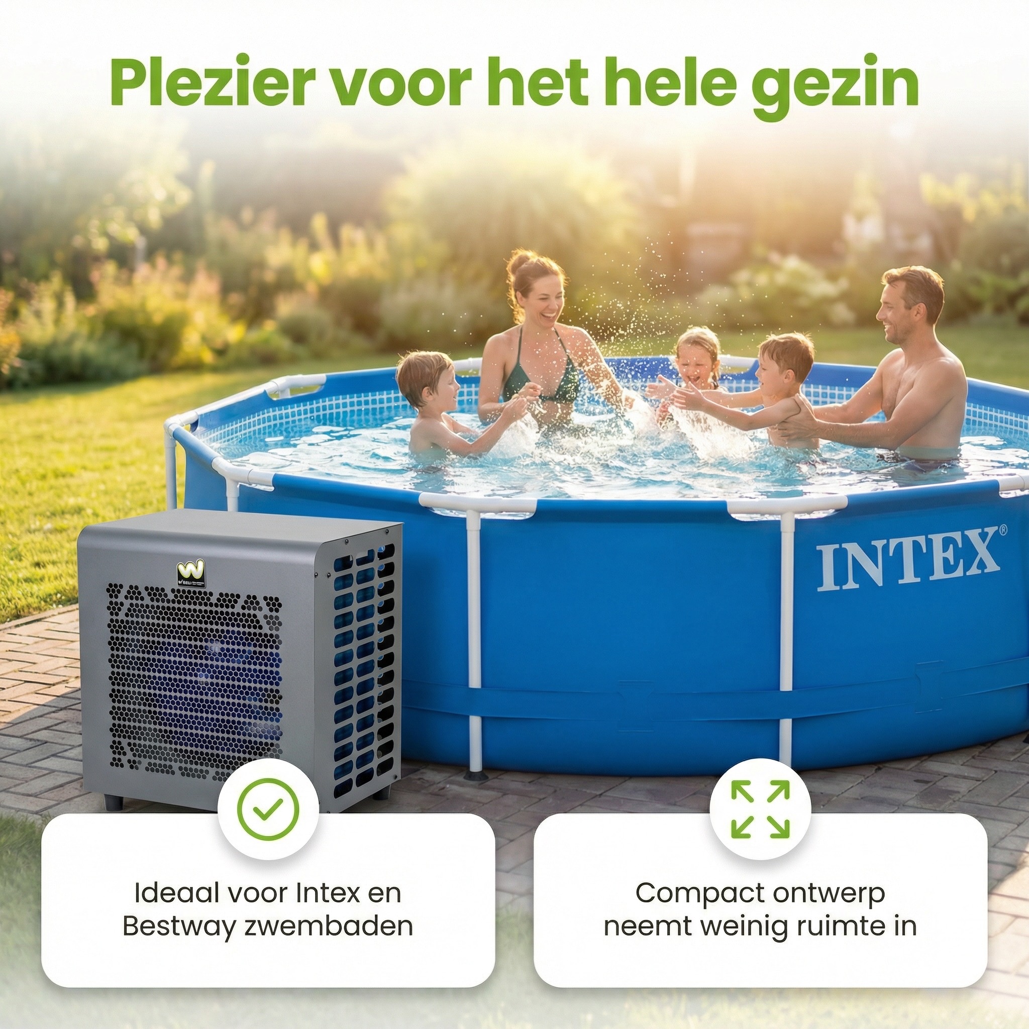 Weau mini power 2.0 warmtepomp - 5 kw