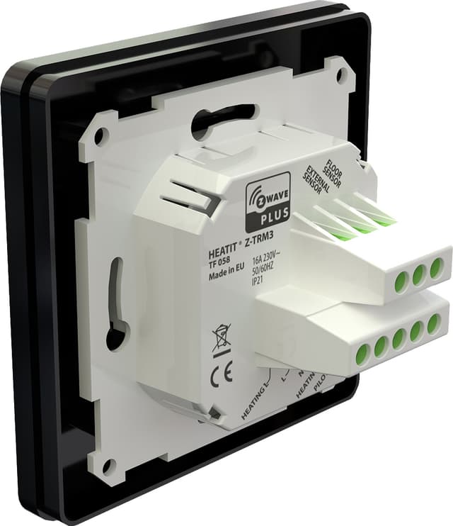 HeatIt Z-TRM3 termostat (sort)