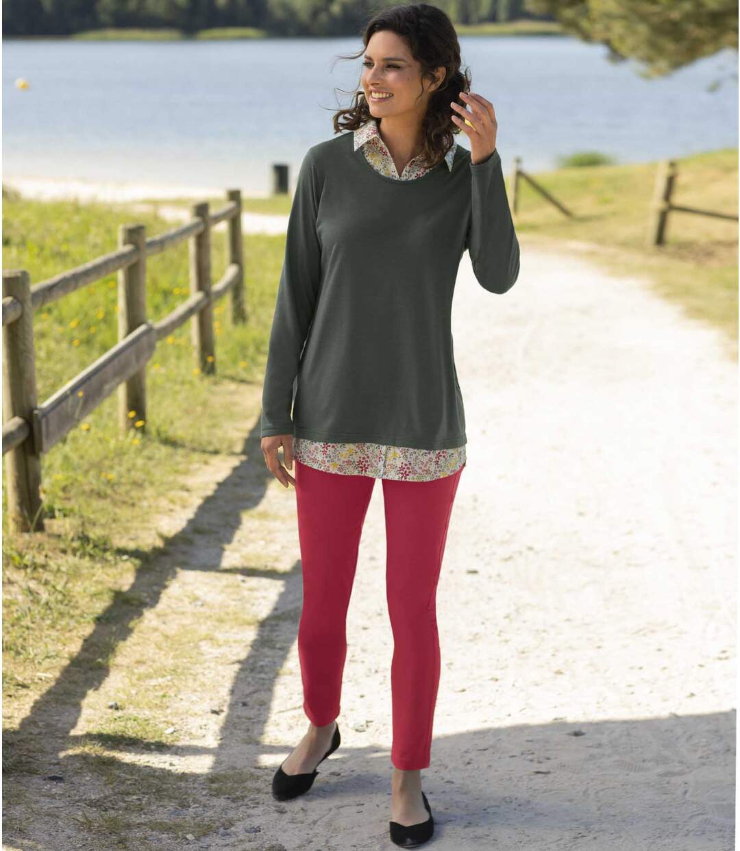 Pantalon Tregging Stretch Confort