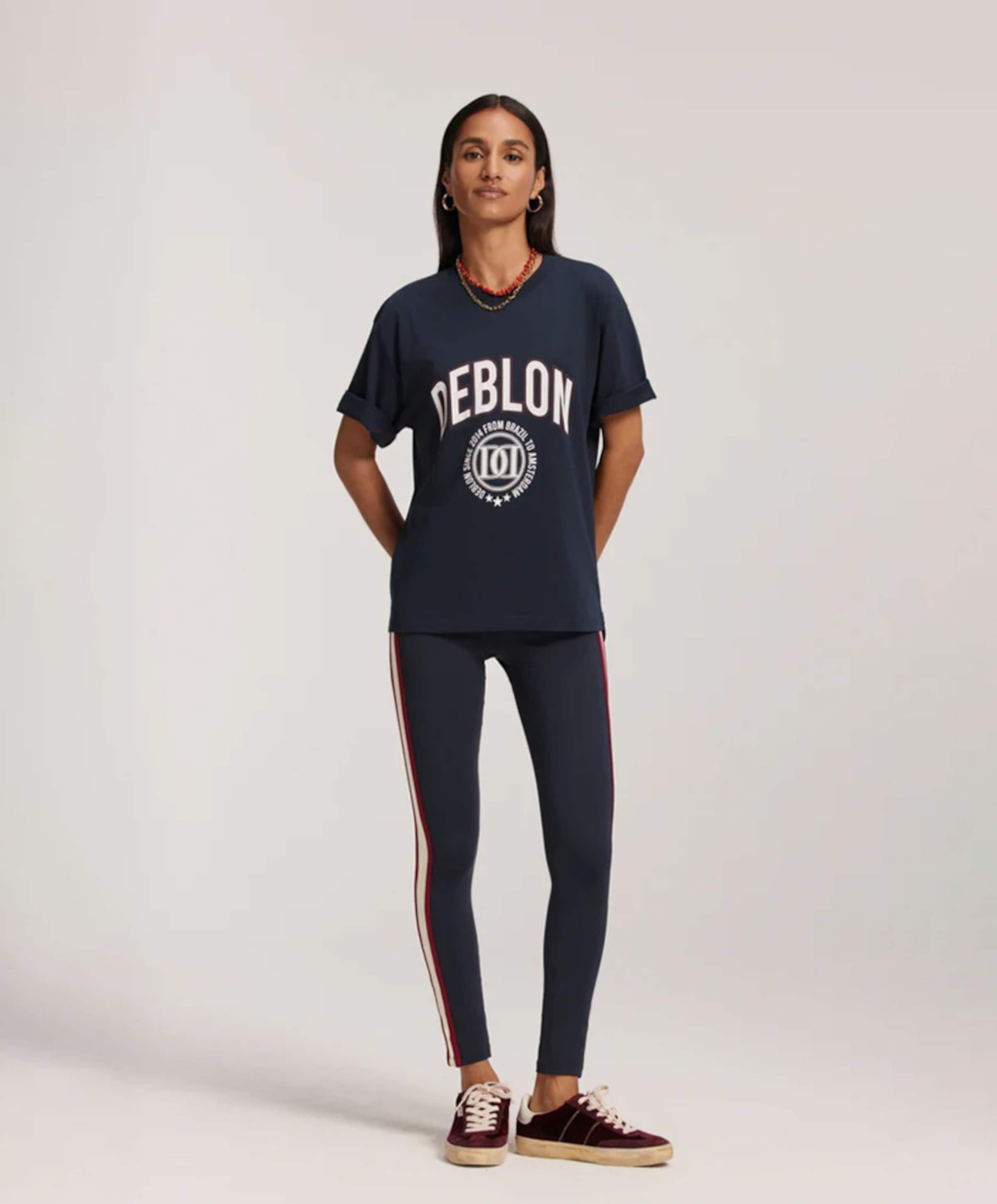 Deblon Sports Dames t-shirt blauw