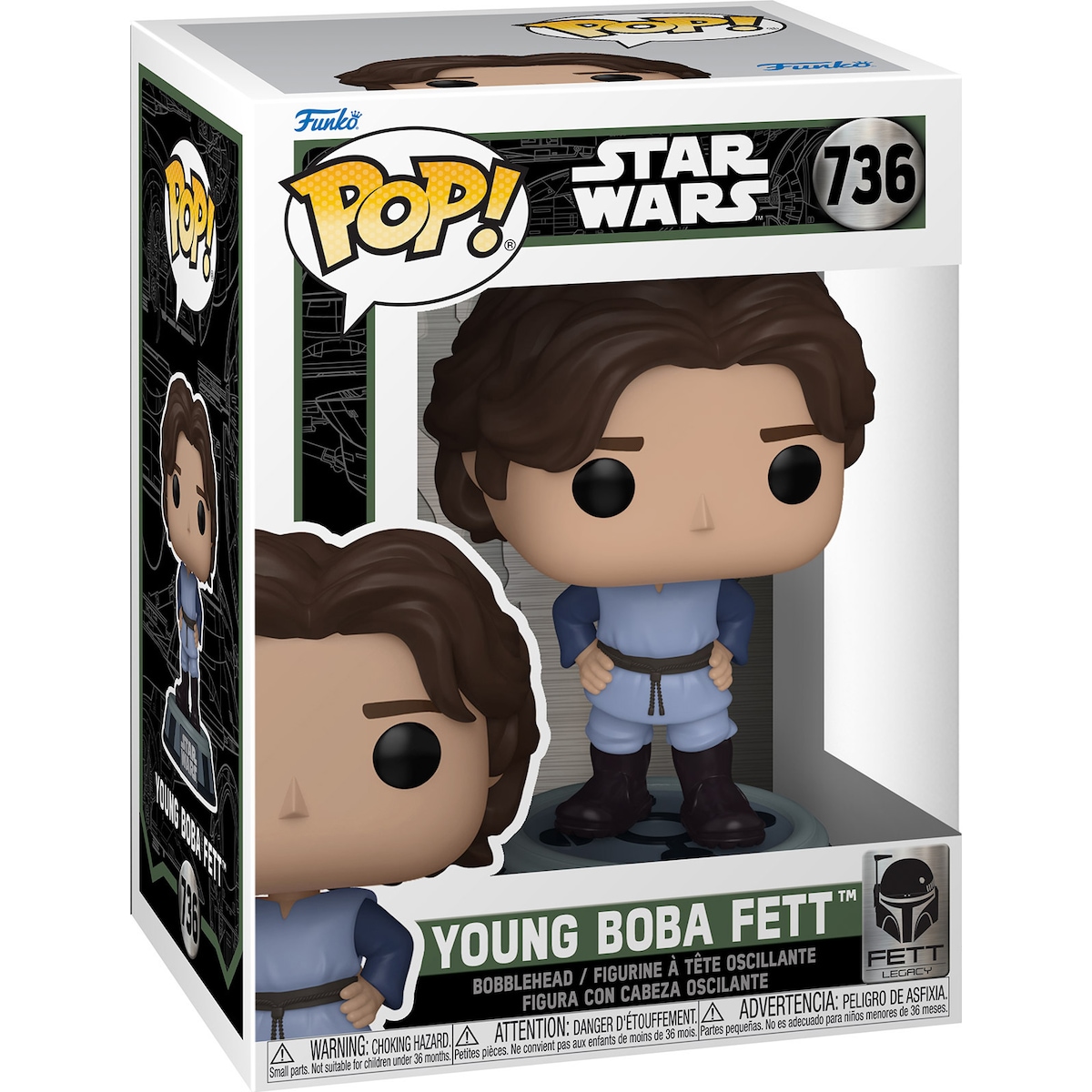 Funko Pop! Vinyl Star Warsfigur (Young Boba Fett)