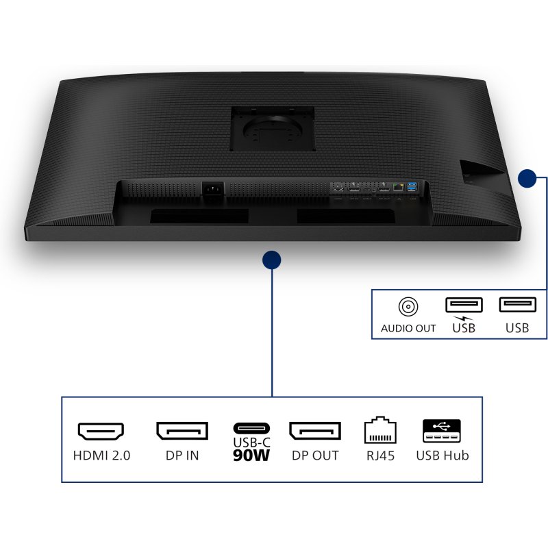 Philips 32B2U3601/00 écran plat de PC 80 cm (31.5