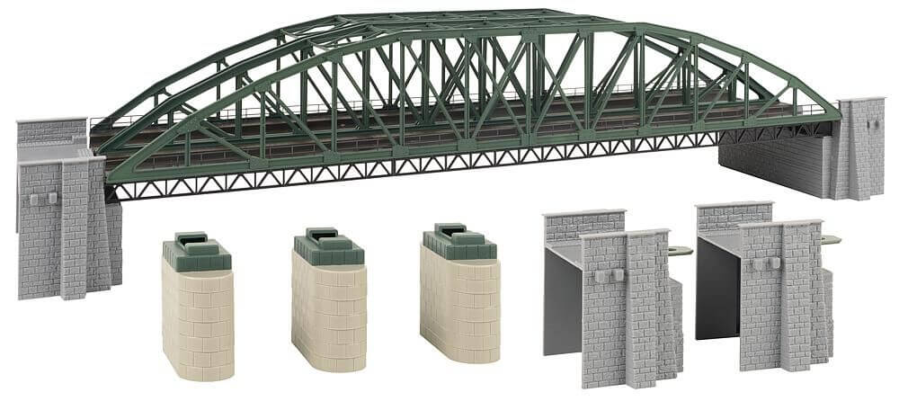 FALLER H0 Bogenbrücke, 2-gleisig