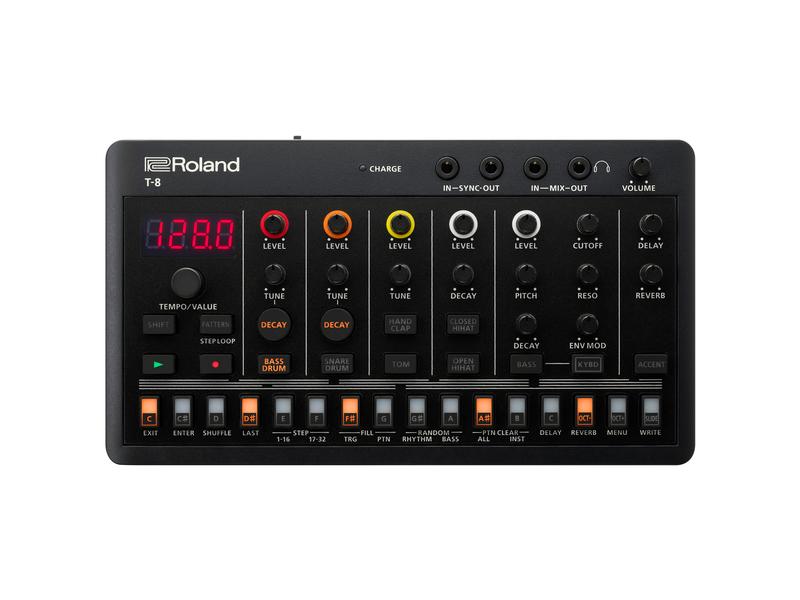 Roland Synthesizer AIRA T-8 Beat Machine Legendäre Roland TR Drum und TB Bass Sounds, kombiniert in einem rhythmischen Kraftpaket