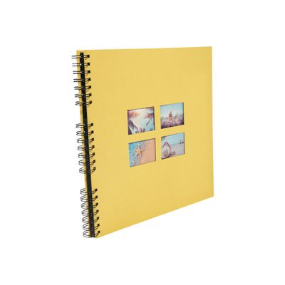 Exacompta Milano - Album photos 32 x 32 cm - 60 pages - jaune