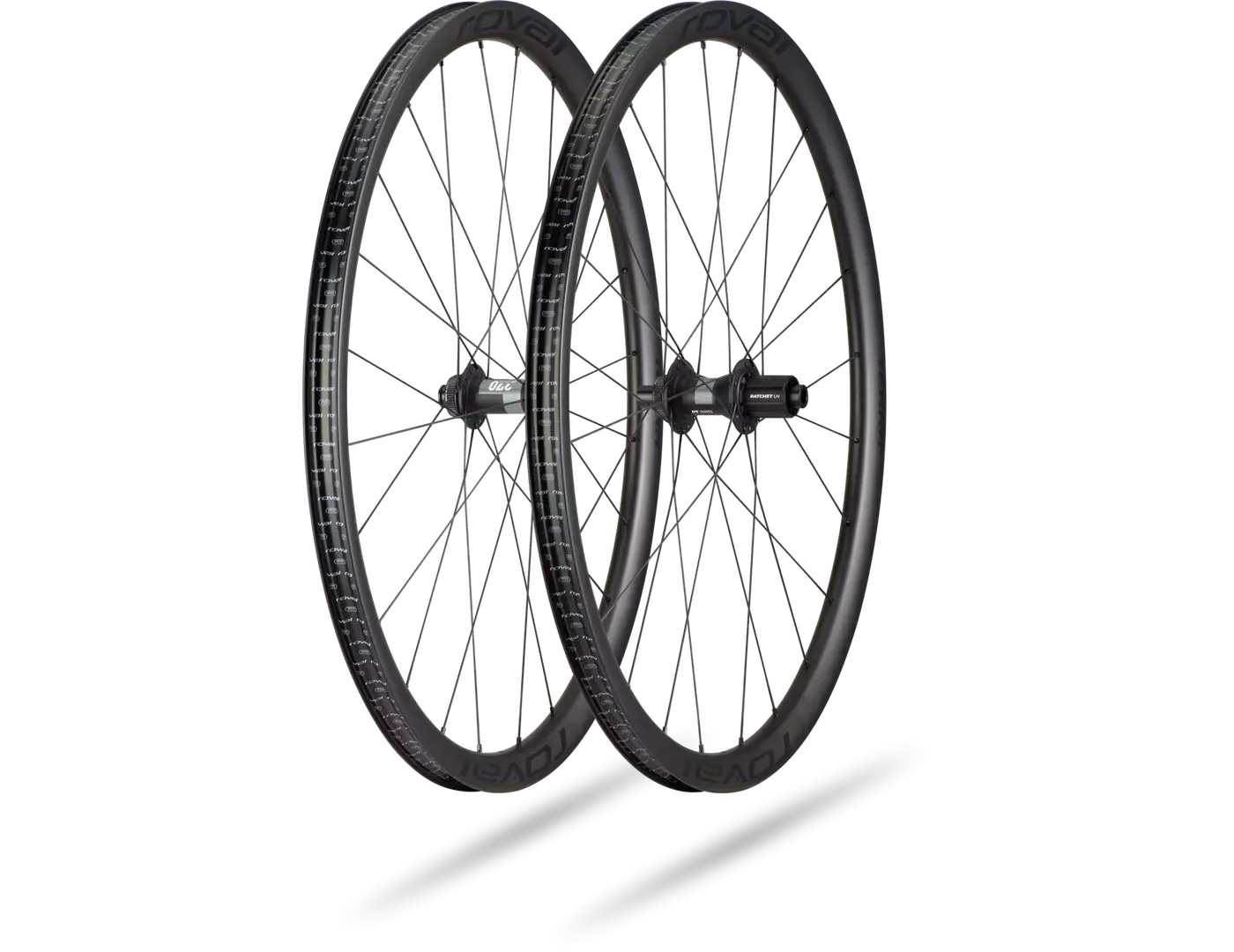 Roval Terra C Tubeless Disc Gravel Wielset Carbon/Zwart
