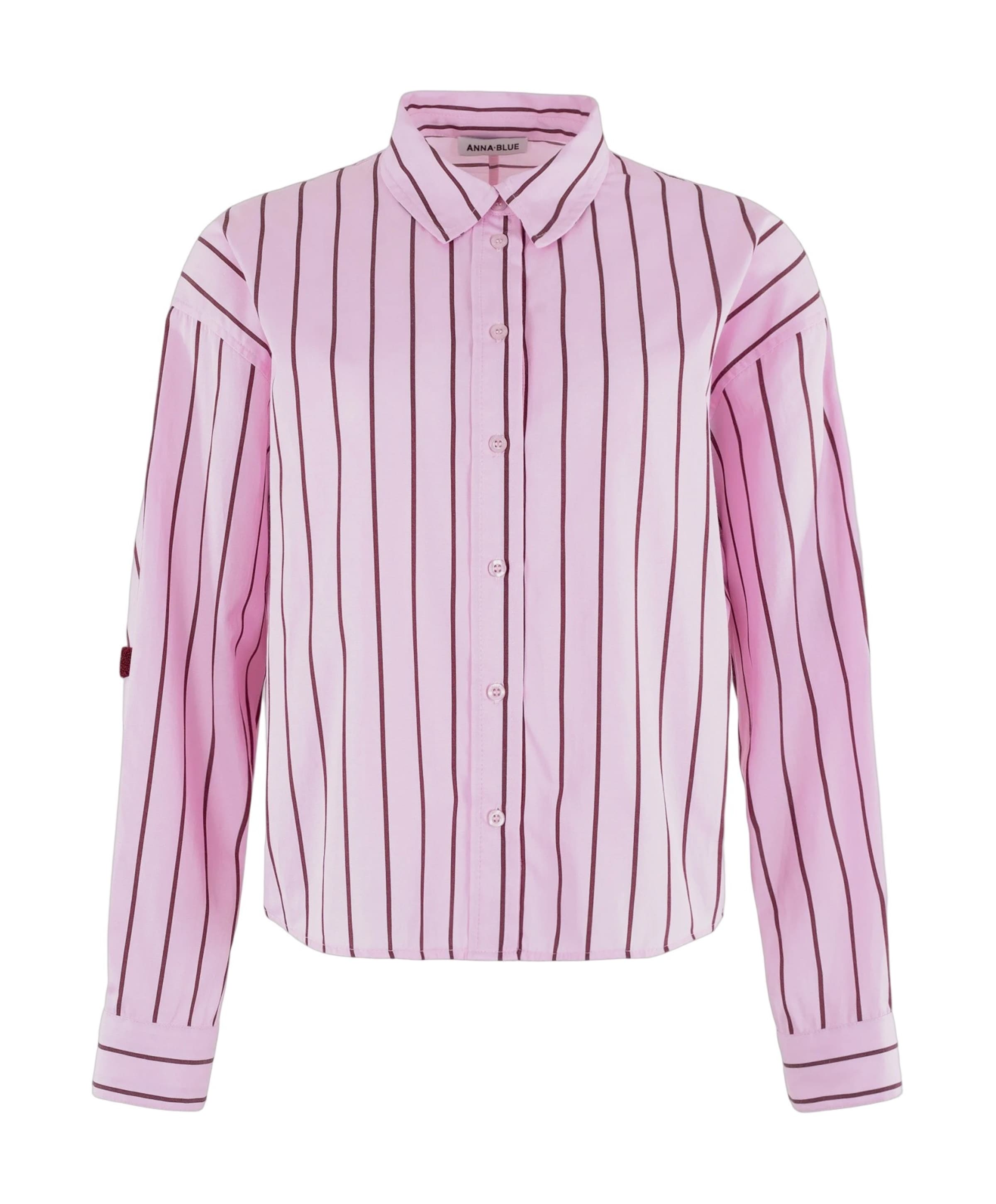 Anna Blue Dames blouse roze