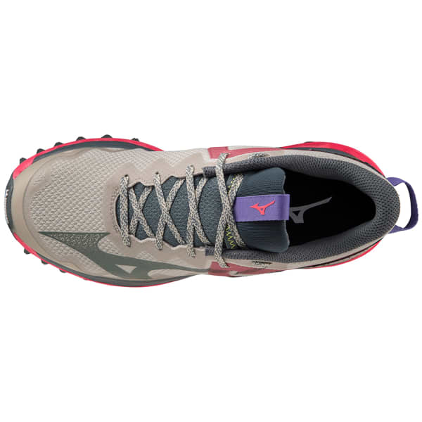 Chaussure trail MIZUNO WAVE MUJIN 9 W MOONSTRUCK/STORMY WEATHER/HIGH-VIS PINK