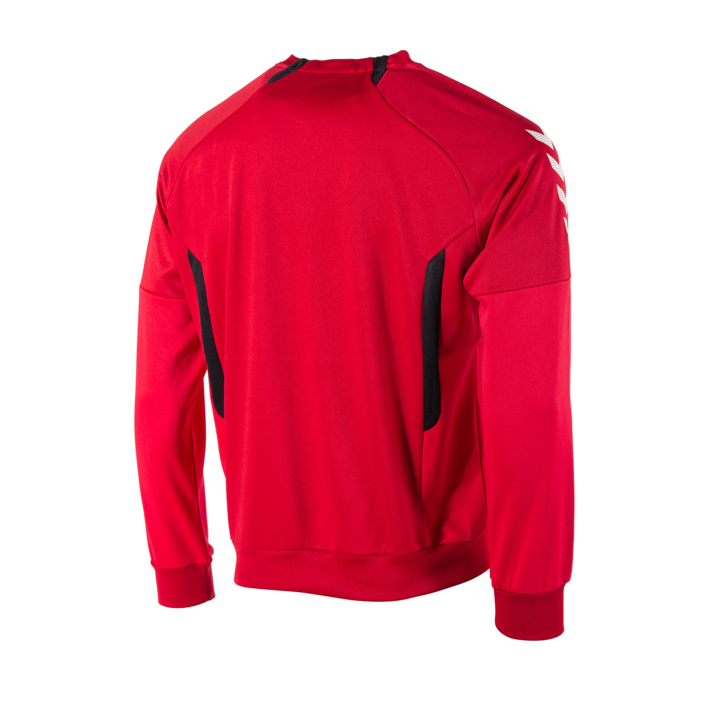 hummel Authentic Crew Trainingspak Kids Rood Zwart