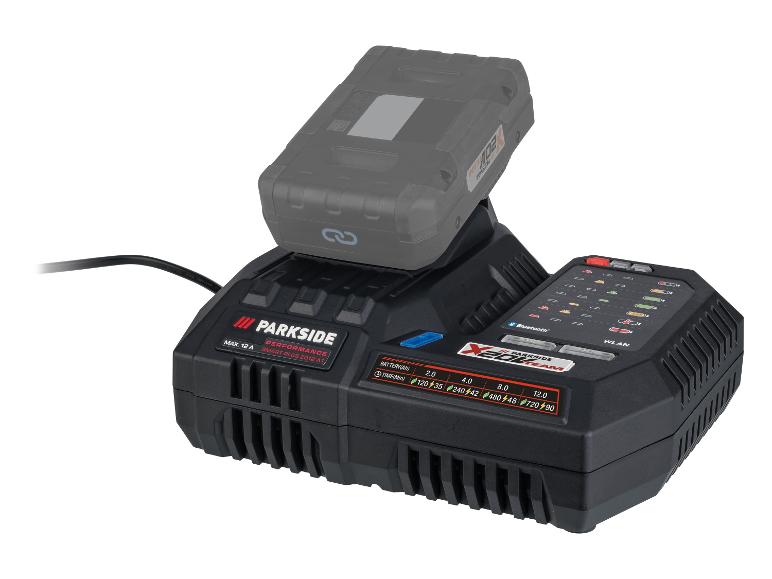 2 Smart accu's 20 V - 4 Ah en smart acculader 20 V - 12 A