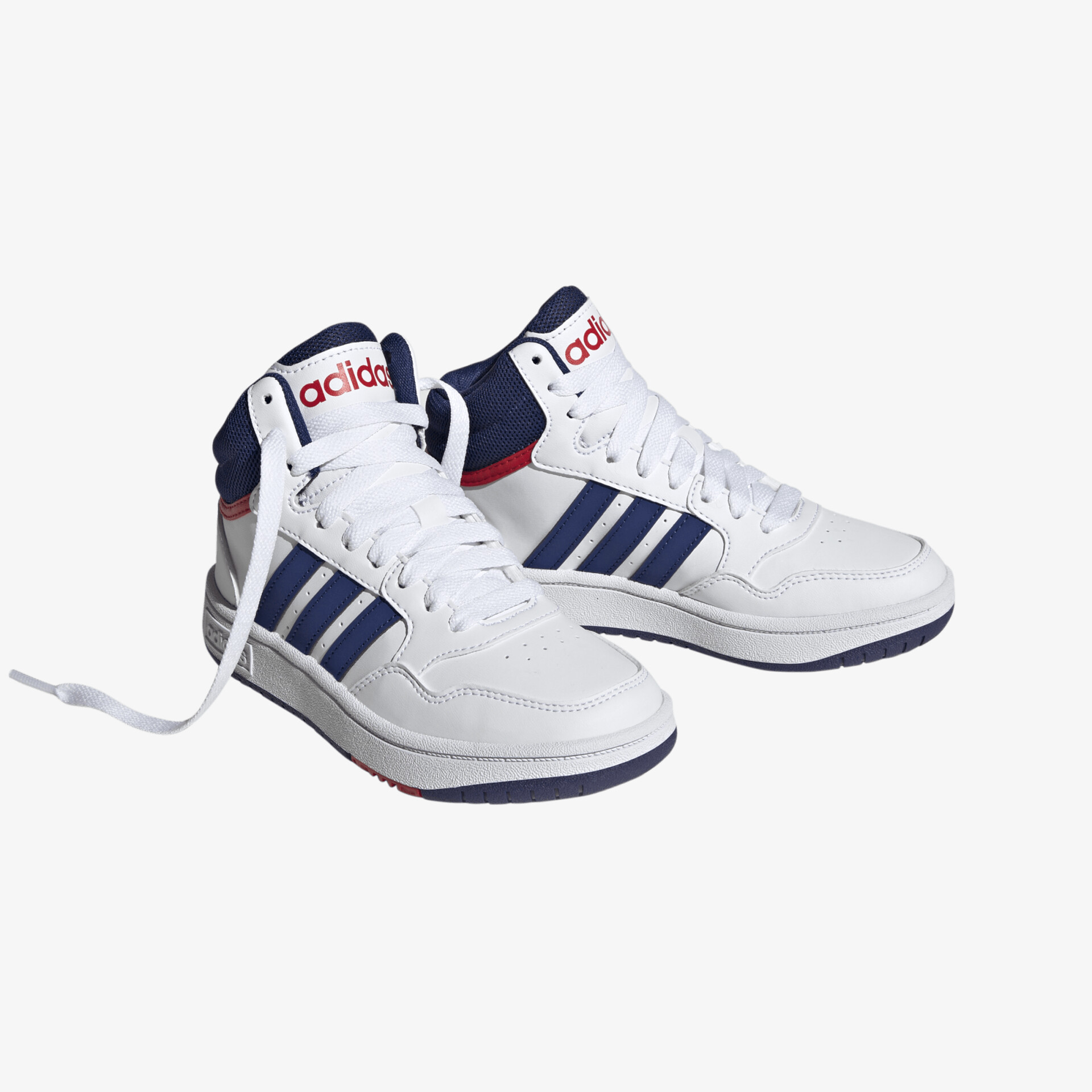 adidas Hoops Mid 3.0 K Sneaker High weiß