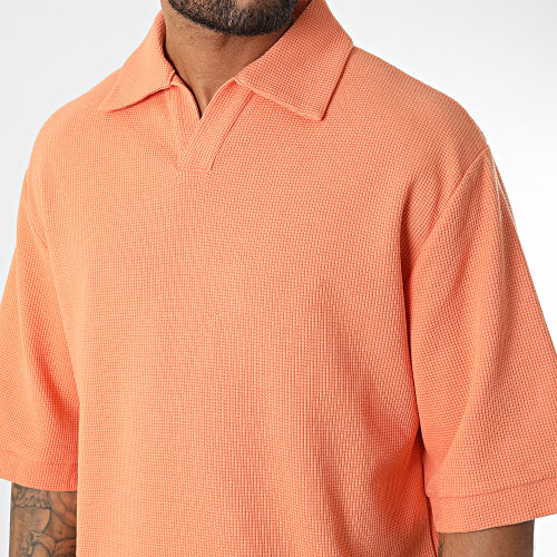 Polo Manches Courtes Oversize M22903VTS Orange