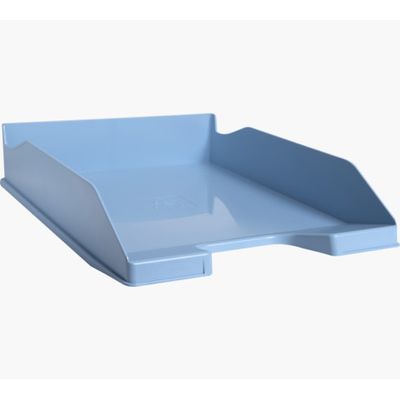 Exacompta BeeBlue - Corbeille à courrier - bleu clair