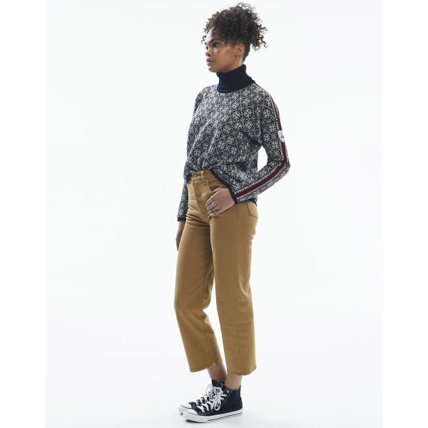 Pull DALE OF NORWAY FIRDA F SWEATER BLACK OFF WHITE