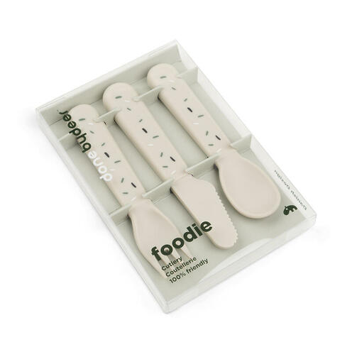 Foodie Couverts Set de 3 Confetti Sable - DONE BY DEER