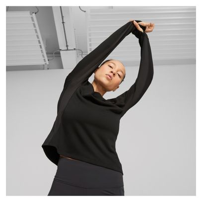 Maillot Manches Longues Puma Seasons Raincell Femme Noir