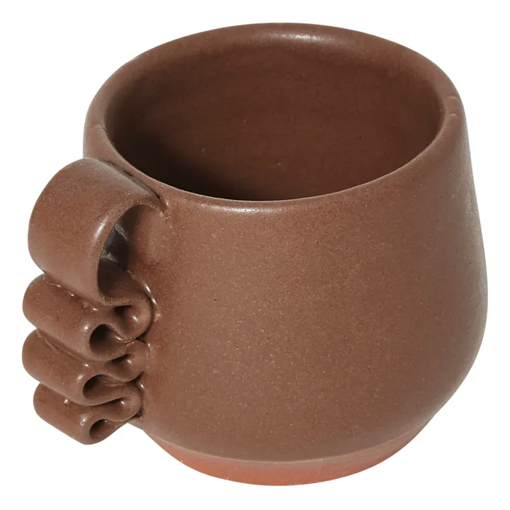 Perla Valtierra Mug Ribete | Chocolat