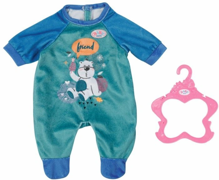 BABY born® Strampler BÄRCHEN in blau (43cm)