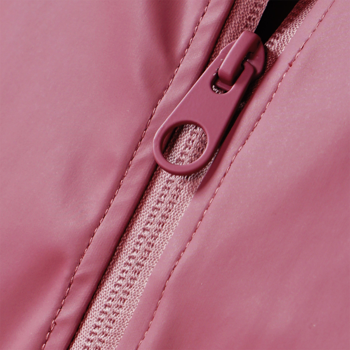 Famy Kinder Regenhose mit Trägern altrosa