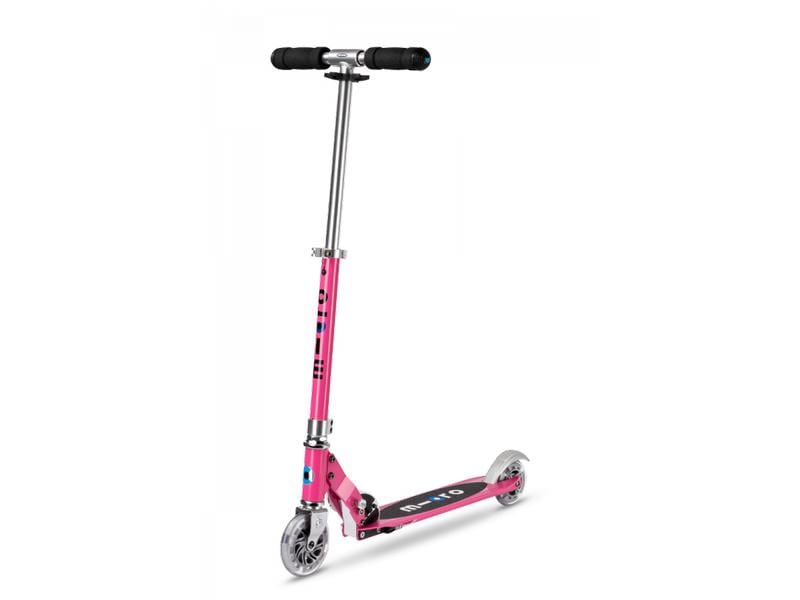 Micro Mobility Kickboard Sprite LED Pink Der Klassiker unter den Scootern und absolutes Leichtgewicht – ideal für Kinder und Teenager