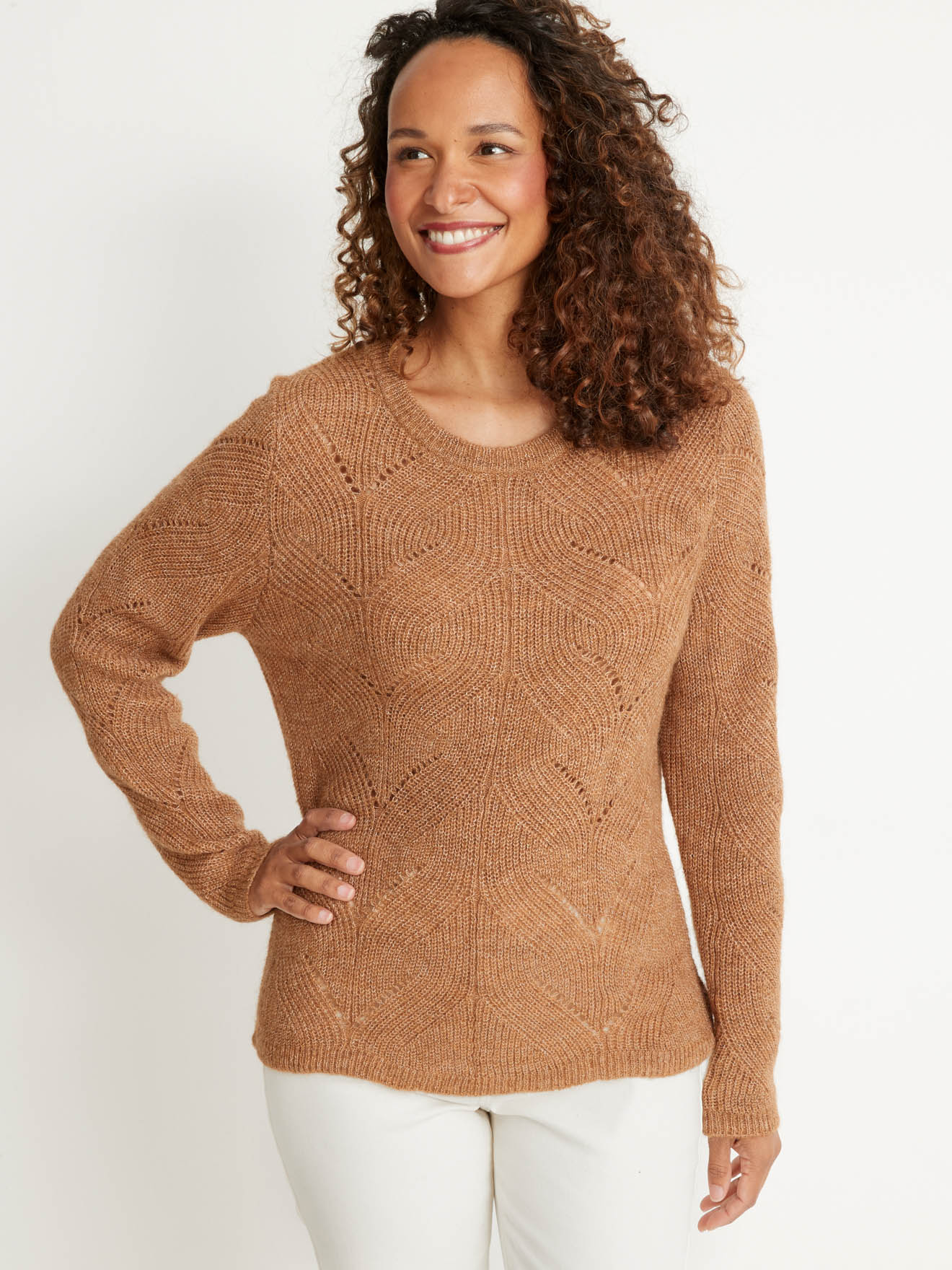 Pull en maille recyclée