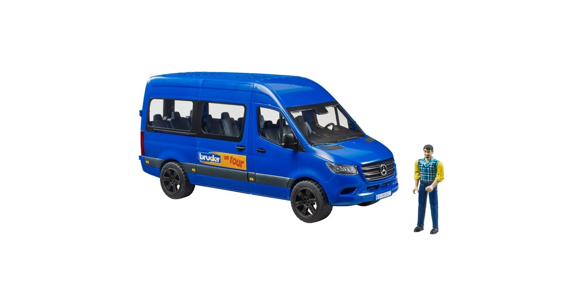 bruderMercedes-Benz Sprinter Transfer met bestuurder Modelvoertuig  (02681)