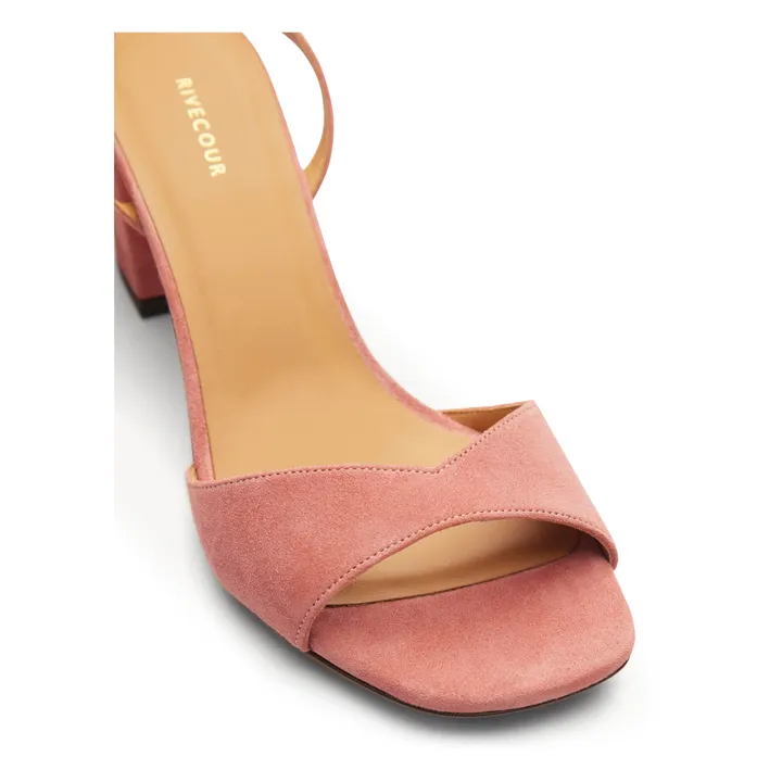 Rivecour Sandales Suede n°333 | Blush