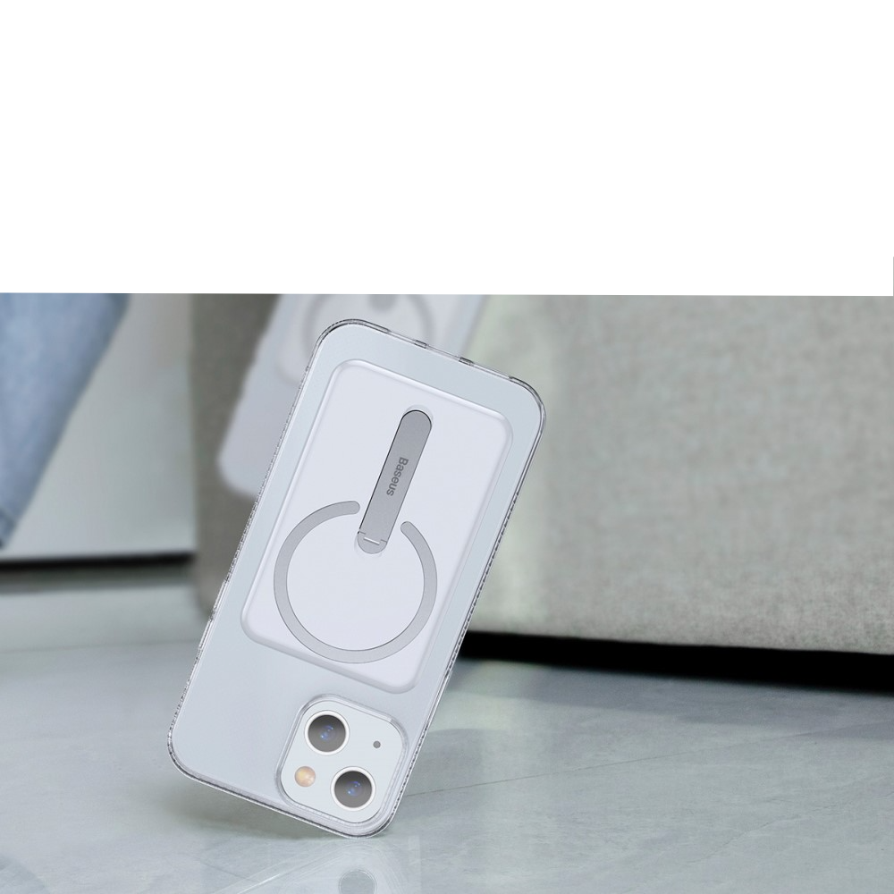 iPhone 13 MagSafe Hardcase Hülle   Kickstand Aufsteller - Transparent