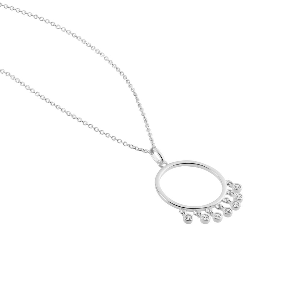 Collier Argent Charon Oxyde