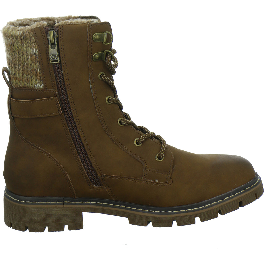 Tom Tailor Shoes Winterstiefel Damen Mittelbraun