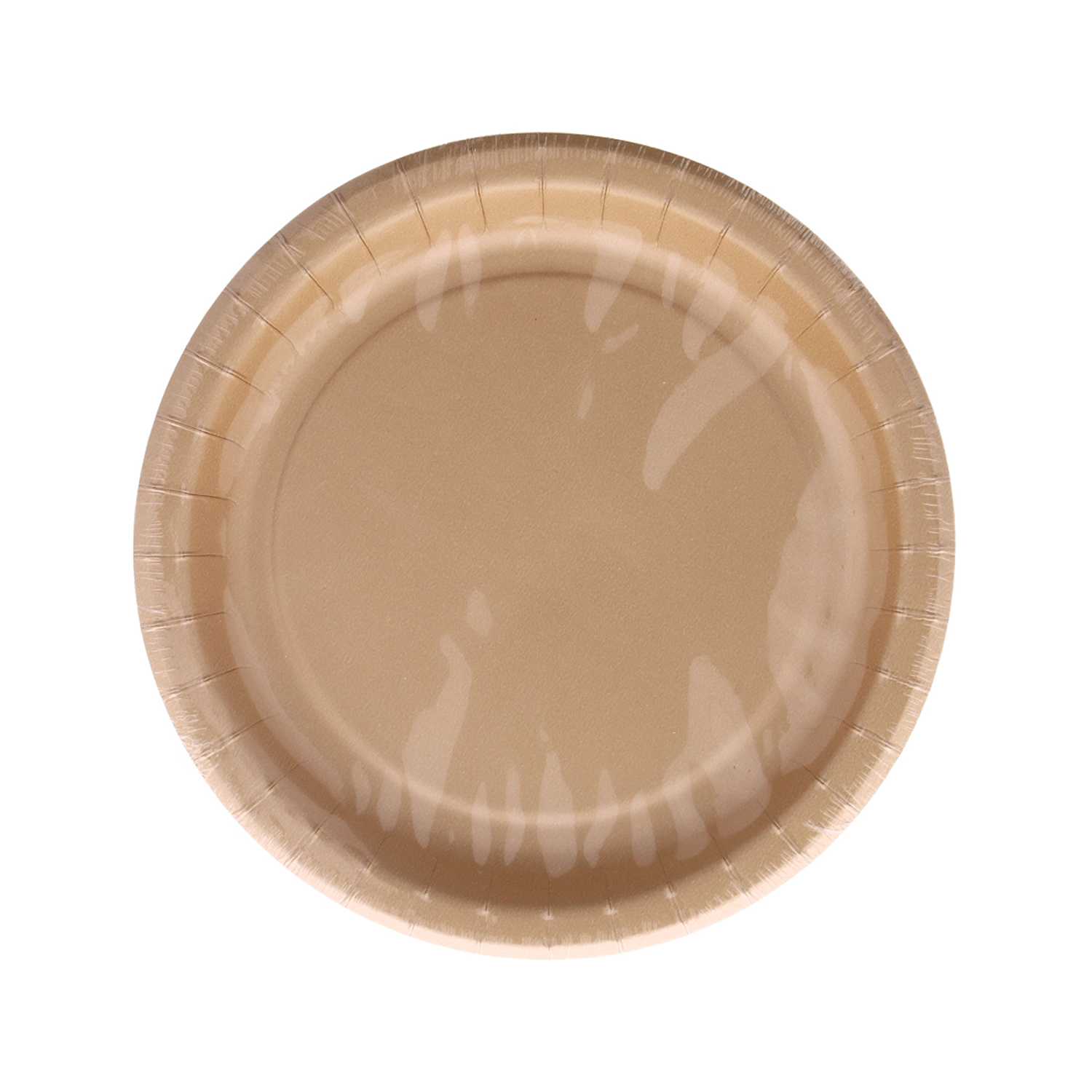 Teller 10er gold Ø23cm Bio-Beschichtung