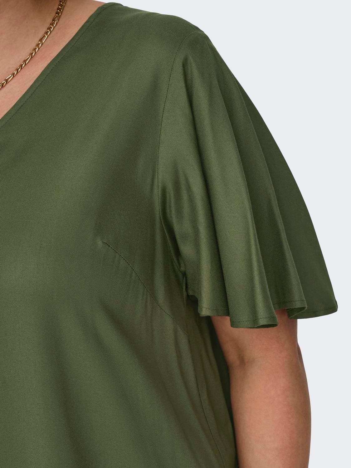CARCHANTAL Kurzes Kleid Winter Moss