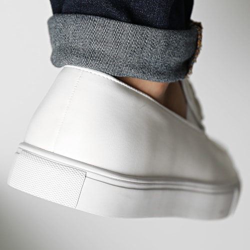 Mocassins Blanc