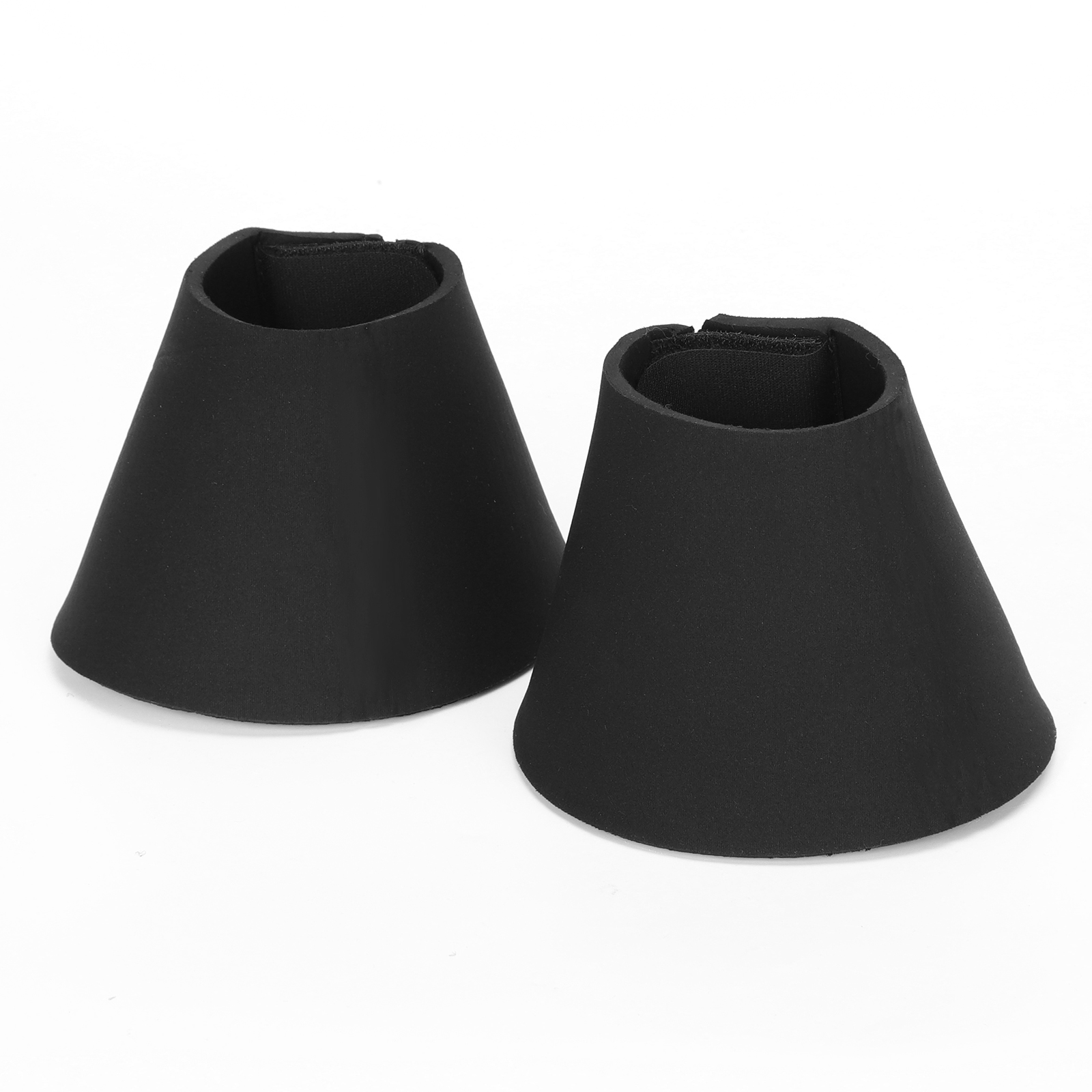 Nobleza - Sinos para Cavalos, Sinos de Neoprene para Salto, Proteção para Cascos de Cavalos (Preto)