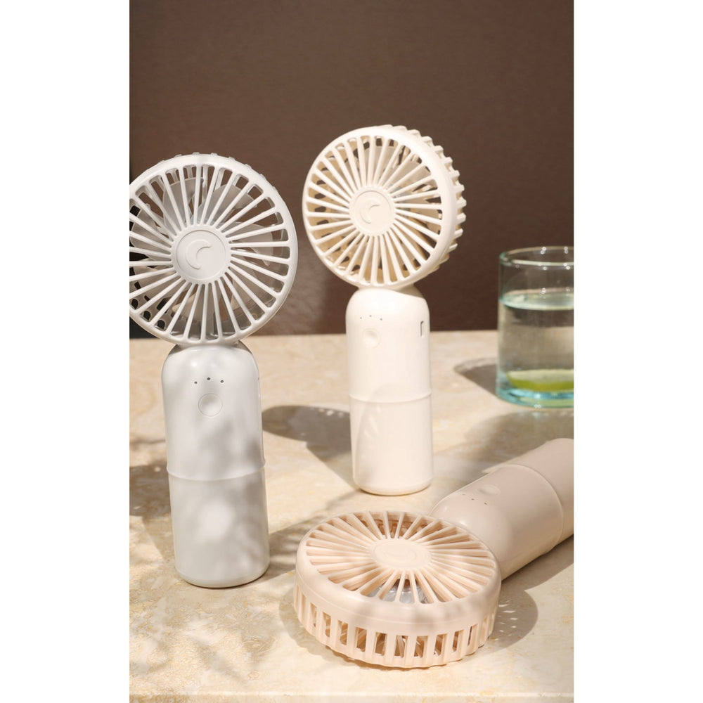 Køb Moonboon Cream White Mini Fan