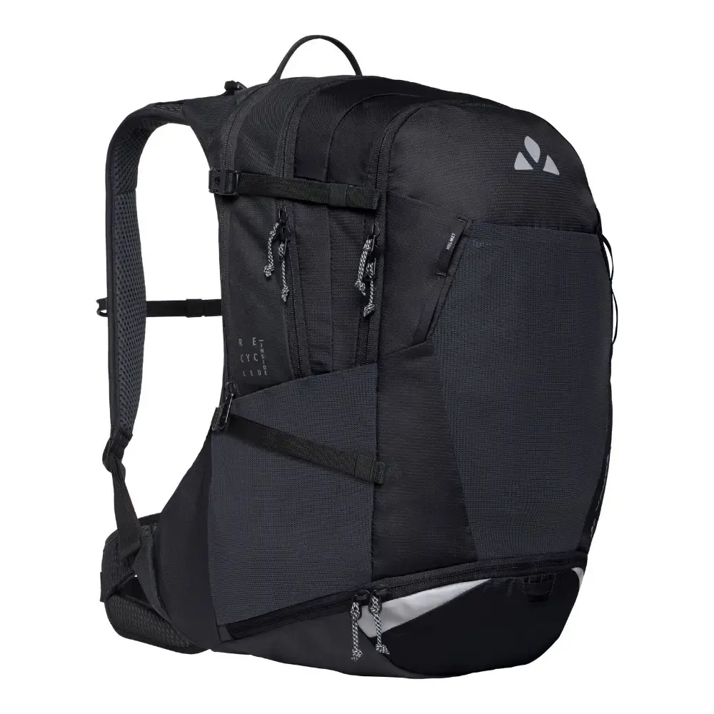 VAUDE Bike Alpin 28+5 Fietsrugzak Zwart