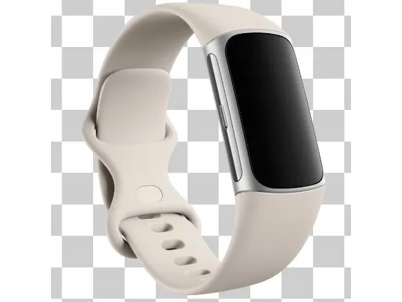 Fitbit Charge 6 - Sølvaluminium - aktivitetssporer med uendelighedsbånd - silikone - porcelæn - Bluetooth, NFC